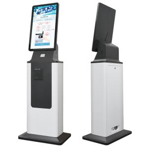 China Check In Kiosk Android Self Service Kiosk Machine With Thermal Printing And Touch Screen on sale