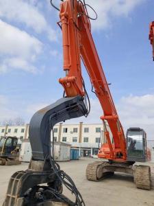  33T Sheet Pile Driver Used Hitachi Excavator ZX330-6 560 L Fuel Capacity Manufactures