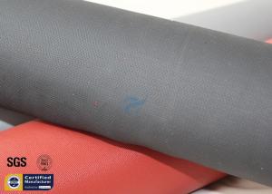  Fiberglass Fabric Acrylic Coated 490GSM Black 260℃ Sparks Welding Blanket Cloth Manufactures