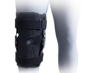 China Universal Size Orthopedic Braces Knee Support with Adjustable ROM Hinge on sale