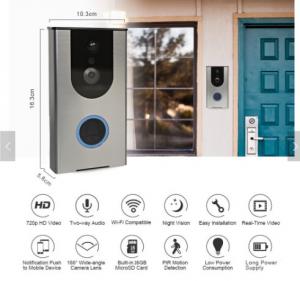  300m Smart Home Wireless Voice Intercon Doorbell Dog Barking Doorbell Deaf Doorbell Light / Bell for Front Door Manufactures