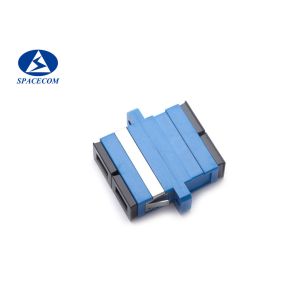  SC PC Duplex Fiber Optic Adapter Separated Design With Shutter Manufactures