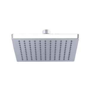 China 200MM X200MM Plastic ABS Square  Rainfall  Shower Head  With Brass Ball Joint,Luxury Bathroom Ceiling Shower on sale
