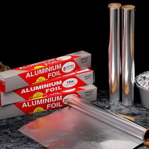  Non Toxic Aluminum Foil Roll Material Shape For Food Outside Packing Manufactures