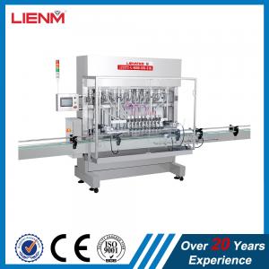 China LIENM Factory Piston PLC Control Dish Washing Detergent Shower Gel Filling Machine Line 100ml 200ml 300ml 500ml 1000ml on sale