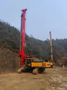  SANY SR150 Refurbished Rotary Drill Rig Second Hand Borewell Machine 18432mm Manufactures