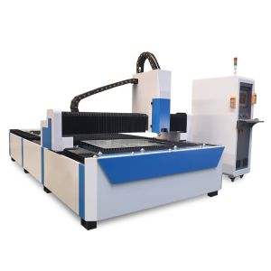  Continuous Wave Heavy CNC Fiber Laser Cutting Machine Water Cooled Manufactures