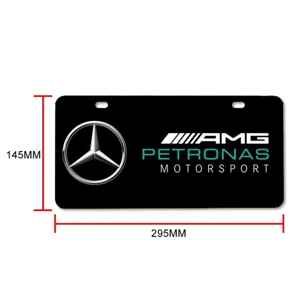 Customized Various Sizes Of Sublimation Blank License Plates And License Plate Frame
