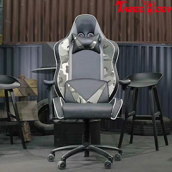Quality Racing Gaming High Back Gaming Chair With Adjustable Neckrest And Lumbar Support for sale