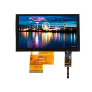China 5.0 COG FPC TFT LCD Display 300cd/M2 800*480 ST5625 Capacitive Touch Screen on sale
