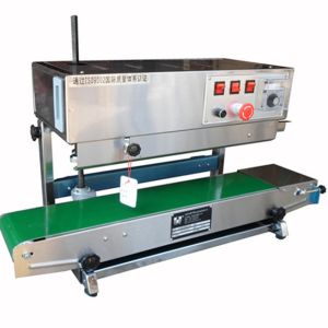  Semi Automatic Vertical Sealing Machine , Electric Pouch Heat Sealer Manufactures