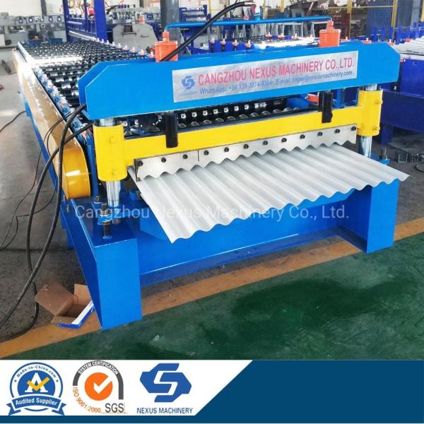 Florence Corrugated Roof Sheet Roll Forming Machine Nexus Roofing Sheets Making Machine to Phillipines