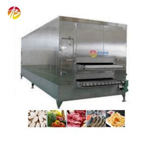  13800*3200*2500mm Iqf Tunnel Freezing Machine for Frozen Vegetables Fruit Shrimp Manufactures