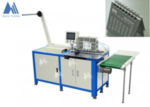  China Semi Auto Twin Loop Wire Binding Machine For Notebook Wire Binding MF-SDM520 Manufactures