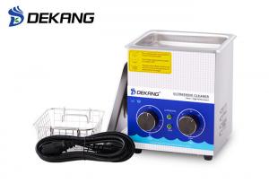  1.3 Liter Table Top Ultrasonic Cleaner , Sonic Degas Function Sonic Jewelry Cleaner Manufactures