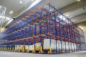  Fifo System Q235 Industrial Pallet Racks For Fancy Plywood Storage Manufactures