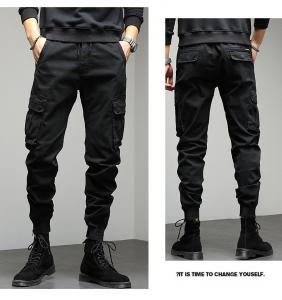                   2023 Customize Casual Jogger 100% Cotton Twill Workout Hiking Men&prime;s Sweatpants Relaxed Fit Straight Camouflage Cargo Pants              Manufactures