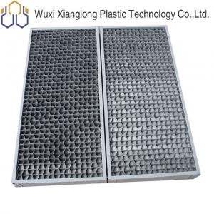 China PVC CPVC Air Inlet Louvers 62mm 70mm Cooling Tower Louver For Drift Eliminator on sale