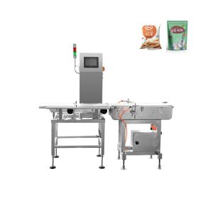  Automatic 304ss Frame Check Weigher Machine With Air Blow Rejection Manufactures