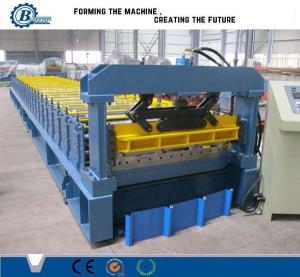  High Frequency Colored Metal Roll Forming Machine For Roof Use Manufactures