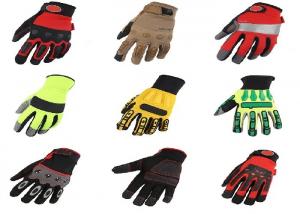 China Cowhide Leather Heat Insulating Labor Protection Gloves on sale