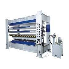  PLC Control Plywood Press Machine 7.5KW Hydraulic Hot Press Machine For Plywood Manufactures
