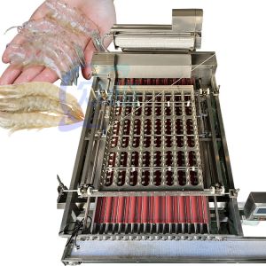 Buy cheap Touch Screen Shrimp Peeling Machine Multiscene 3000W 250-300KG/H from wholesalers