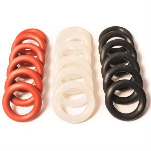  Mechanical Rubber Seal Ring Chemical Resistance Coloured Rubber O Rings Manufactures