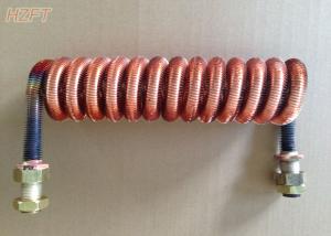 China Customized Condenser Coils Liquid Cooling / Finned Coil Heat Exchangers on sale