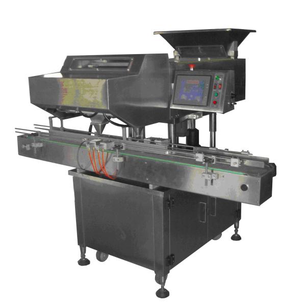 16 Channel Photo electric Automatic Tablet Counting Machine CE / GMP Certification