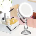 Makeup Light Up Magnifying Vanity Mirror Use Both Battery And Adapter