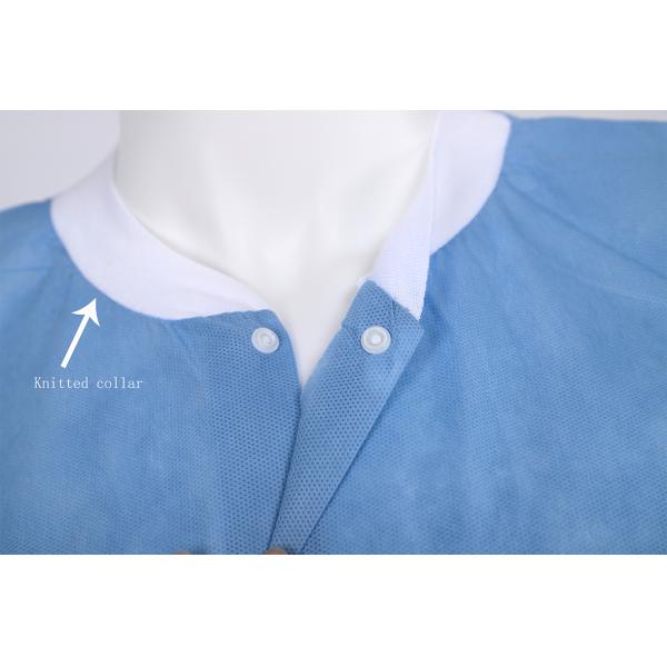 High Quality Non woven Fabric Laboratory Coat Lab Coat Jacket Disposable Lab Coat White