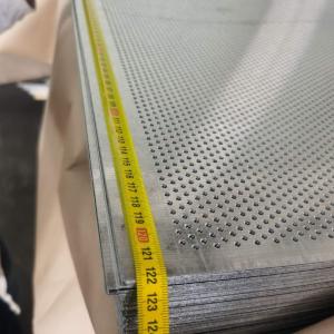  Silencing Equipment Perforated Aluminum Sheet Metal PPGI Manufactures