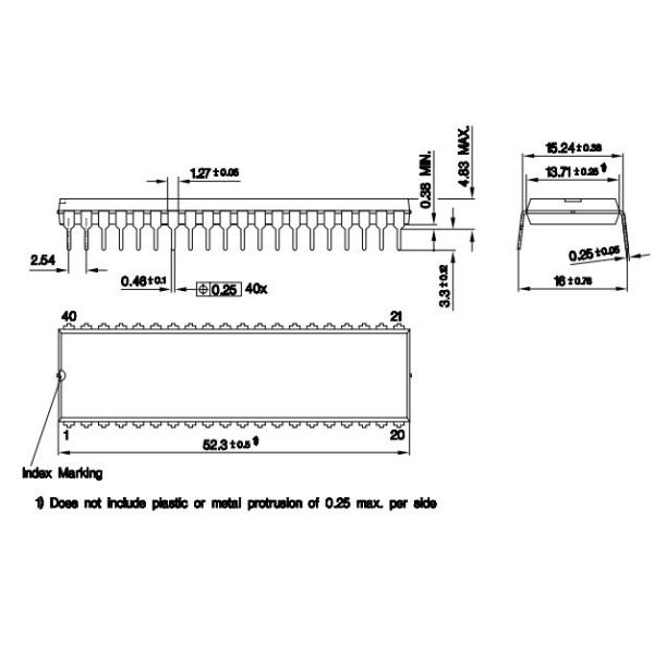 MCU Microcontroller SAB-C505-CA - Microelectronics - Low Cost Field Programmable