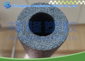 China 6 Inch Dark Gray Round Thermal Epe Closed Cell Foam Pipe Insulation Cover on sale