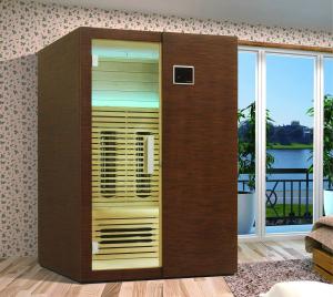 Ceramic Heater Home Infrared Sauna Room, 2000w 2 Person Infrared Sauna
