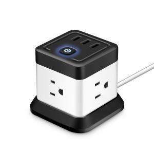 China Customized Support Universal Travel Adapter Charger Plug Power Strip with Extension Cord on sale