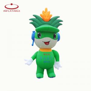 China Giant Inflatable Sports Mascots Advertising 3D Cartoon Oxford Material on sale