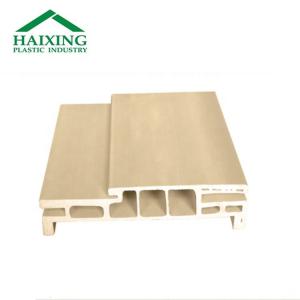 China Composite Customized PVC Profiles and Fireproof WPC Door Frames for Energy Efficiency on sale