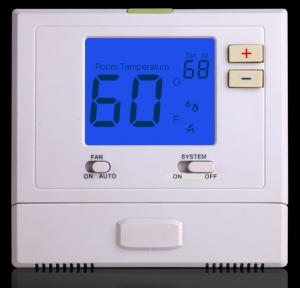 Single Stage 1 Heat 1 Cool Digital Room Thermostat Non - Programmable Manufactures