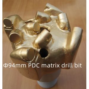 94mm Matrix Body PDC Drill Bit For Drilling Hard Broken Abrasive Rocks Manufactures