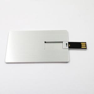  Metal 2.0 Credit Card Usb Drive 16GB 32GB UDP Flash Chips full Memory Manufactures