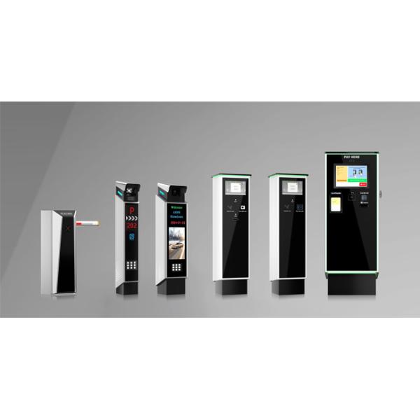 License Plate Recognition Parking System with LPR 3~5MP Camera and LED Display