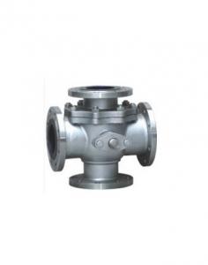  Four Way Ball Valve Steel Ball Valves Trunnion Mounted Type Manufactures