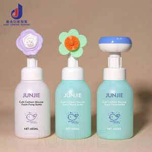 Buy cheap High Quality 400ml PE Plastic Hand Wash Bottles Cute Flower Shape Liquid Soap from wholesalers
