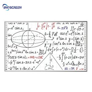 10 Points Digital Board 75 Inch Smart Board For Classroom Whiteboard Digital