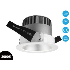 China Dimmable 7W Recessed Ceiling LED Spot Light Fixture 7 watts COB LED Downlight 3000K on sale