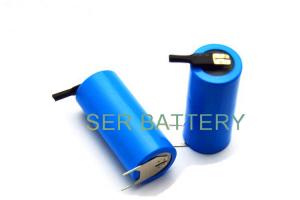 China Size 2/3 A Dry Cell Lithium Battery ER17335M 3.6V High Power With Solder Pins on sale