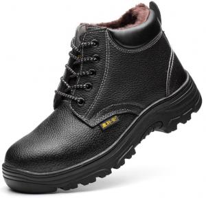  High Top Anti Cold Winter Warmth And Anti Smash Anti Piercing Safety Shoes Manufactures