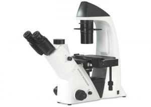  Wide Field Eyepiece Inverted Biological Microscope , Educational Microscope Manufactures